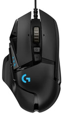 Mouse Gamer Logitech G502 Preto Hero - USB 910-005550