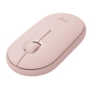Mouse Logitech Pebble M350 Rose sem fio 910-005769