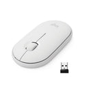 Mouse Logitech Pebble M350 Branco sem fio 910-005770-C
