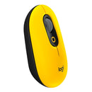 Mouse Logitech POP Amarelo e preto sem fio 910-006549-C