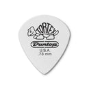 Palheta Tortex Jazz Iii .73mm Pct C/12 Branca 478p.73 Dunlop