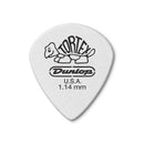 Palheta Tortex Jazz Iii 1.14mm Pct C/12 Branca 478p1.14 Dunlop