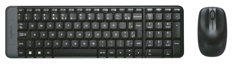 Kit Teclado e Mouse Logitech MK220 Preto - Sem Fio - 920-004431