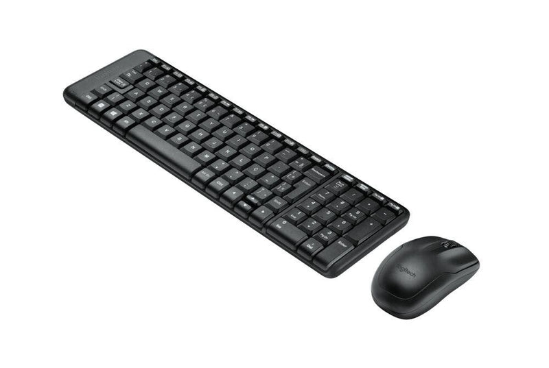 Kit Teclado e Mouse Logitech MK220 Preto - Sem Fio - 920-004431