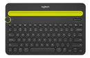Teclado Logitech K480 Preto Bluetooth Padrão US 920-006348-C