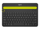 Teclado Logitech K480 Preto Bluetooth Padrão US 920-006348