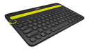 Teclado Logitech K480 Preto Bluetooth Padrão US 920-006348