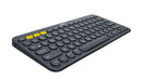 Teclado Logitech K380 Preto Bluetooth Padrão US 920-007564