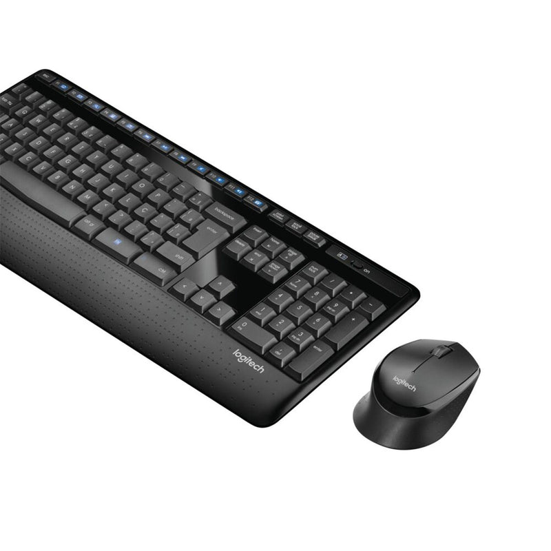 Kit Teclado e Mouse Logitech MK345 Preto sem fio - 920-007821-V