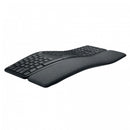 Teclado Logitech K860 Ergo Preto sem fio Padrão US - 920-009169