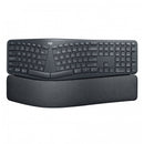 Teclado Logitech K860 Ergo Preto sem fio Padrão US - 920-009169