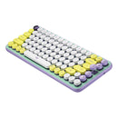 Teclado Logitech POP Keys - Coral - Sem Fio - 920-010711-C