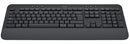 Teclado Logitech K650 Signature Grafite Padrão US 920-010911