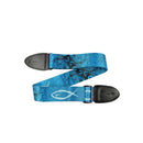 Correia Gospel Peixe Grafismo Azul 5cm Dolphin