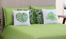 Cobre Leito Liberty 07 Pçs Queen Verde