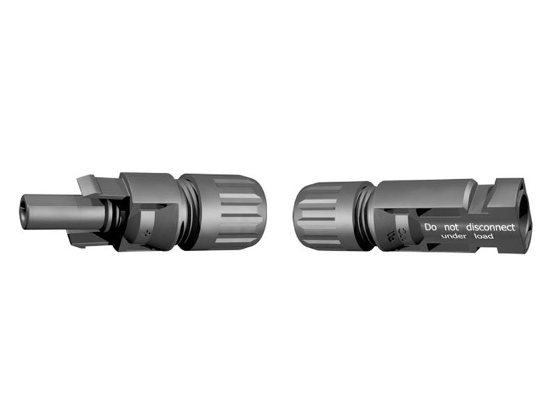 2 Pares De Conectores Mc4 (macho E Fêmea) Staubli Ur Pv-kbt4/6ii E Pv-kst4/6ii