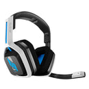 Headset Logitech Astro A20 Branco e Azul para Playstation 5 - 939-001877