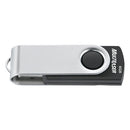 PEN DRIVE 8GB TWIST2 PD587 PRETO E PRATA