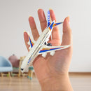Kit 4 Avião De Brinquedo Com Fricção Jatinho De Plástico