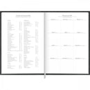 Agenda Executiva Costurada Diária 13,4 X 19,2 Cm Torino 2024