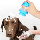 Escova De Silicone Para Banho De Cachorro E Gatos