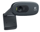 Webcam Logitech C270 HD720p Preta - 960-000694