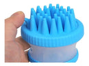 Escova De Silicone Para Banho De Cachorro E Gatos