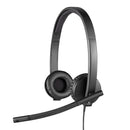 Headset Logitech H570e USB Stereo 981-000574-R
