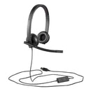 Headset Logitech H570e USB Stereo 981-000574-R