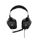 Headset Gamer Logitech G332 Preto e Vermelho - 981-000755
