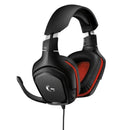 Headset Gamer Logitech G332 Preto e Vermelho - 981-000755-V