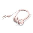Headset Logitech H390 Rosa Estéreo USB - 981-001280-C