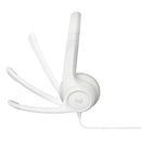 Headset Logitech H390 Branco Estéreo USB - 981-001285-C