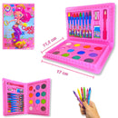 Maleta De Pintura Infantil Estojo Com 24 Peças Para Colorir