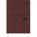 Agenda Executiva Costurada Diária 14,5x20,5 Cm Prátika 2024