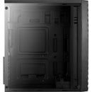 Gabinete Gamer Aerocool Streak Preto RGB Lateral Acrílico