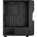 Gabinete Gamer Aerocool Mid Tower Menace Saturn FRGB Preto