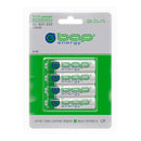 4 Pilhas Recarregáveis Aa 1.2v 2700mah Bap650 (1 Cart)