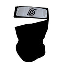 Kit Bandana +balaclava Kakashi Hatake - Naruto Aldeia Folha