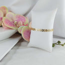 Pulseira Escama De Peixe Folheado Em Ouro 18k