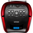 Rádio Portátil Lenoxx Bd-150 Boombox 4w Rms, Bluetooth, Display Digital, Rádio Fm E Mp3