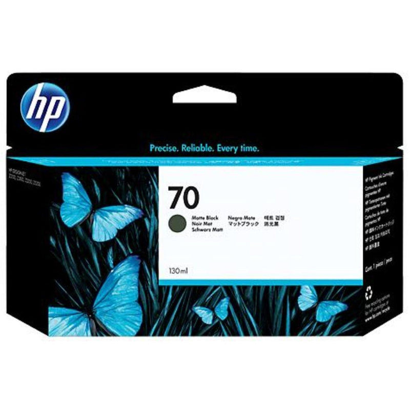 Cartucho de Tinta HP 70 Preto Fosco PLUK 130 ml C9448A