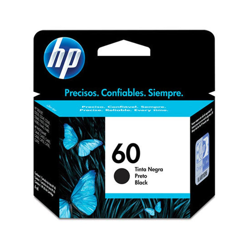 Cartucho de Tinta HP 60 Preto CC640WB