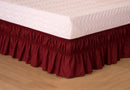 Saia Colchobox Casal Para Cama Box Vinho