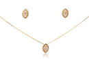 Conjunto Com Pedras De Zircônia