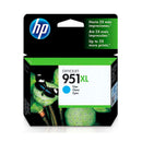 Cartucho de Tinta HP 951XL Ciano CN046AB