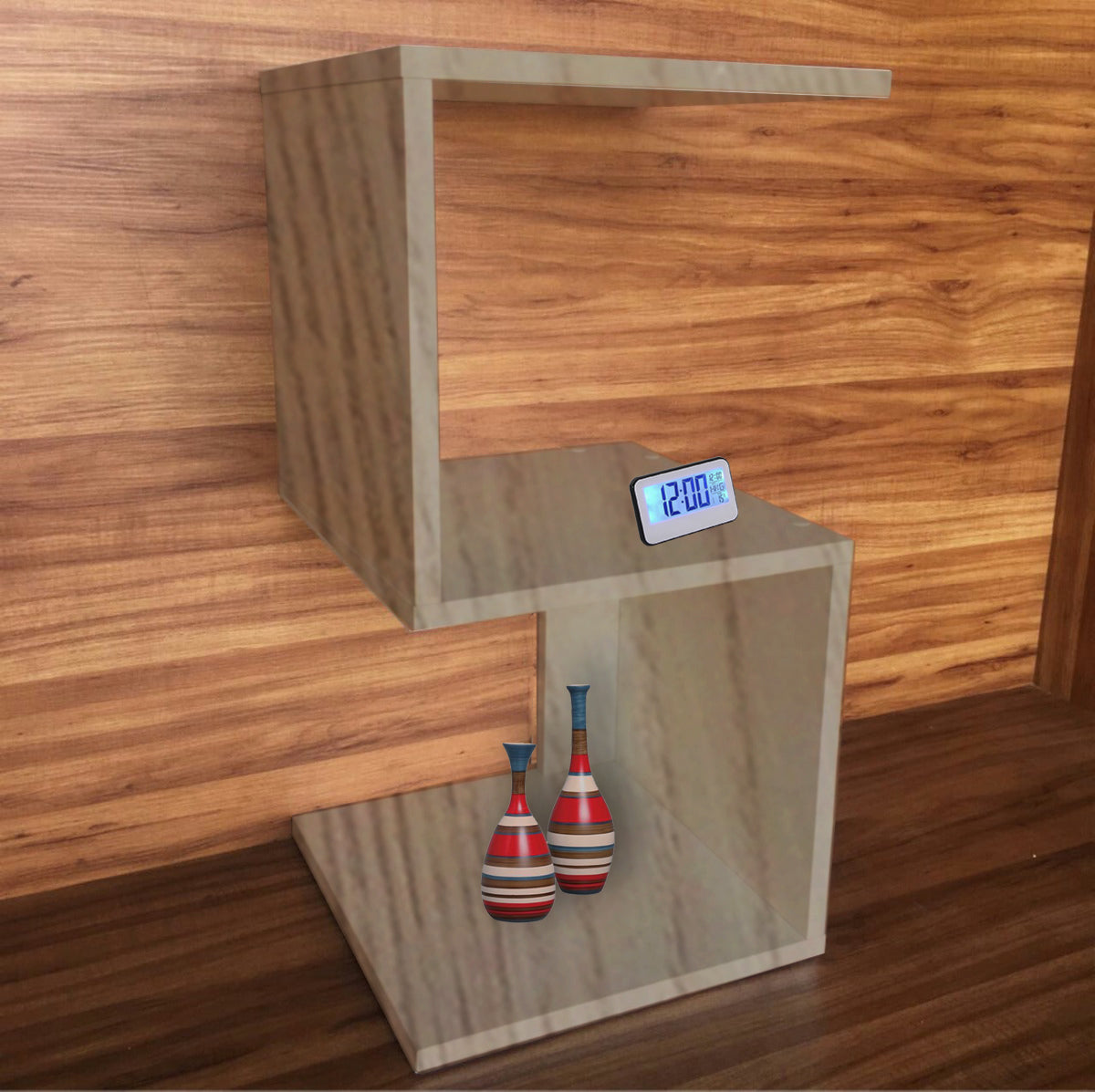 Mesa De Cabeceira Em S Madeirado Em Mdf