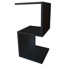 Mesa De Cabeceira Em S Preto Em Mdf