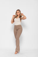 Calça Flair 7825 Bege Bella Canvas