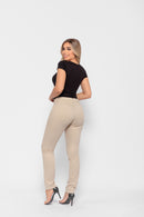 Calça 7831 Bege Claro Skinny Bella Canvas
